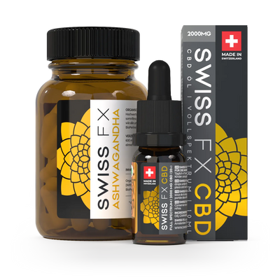 Ashwagandha + CBD Öl Vollspektrum