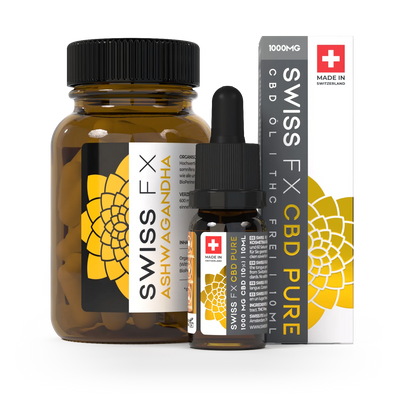Ashwagandha + CBD Öl Pure