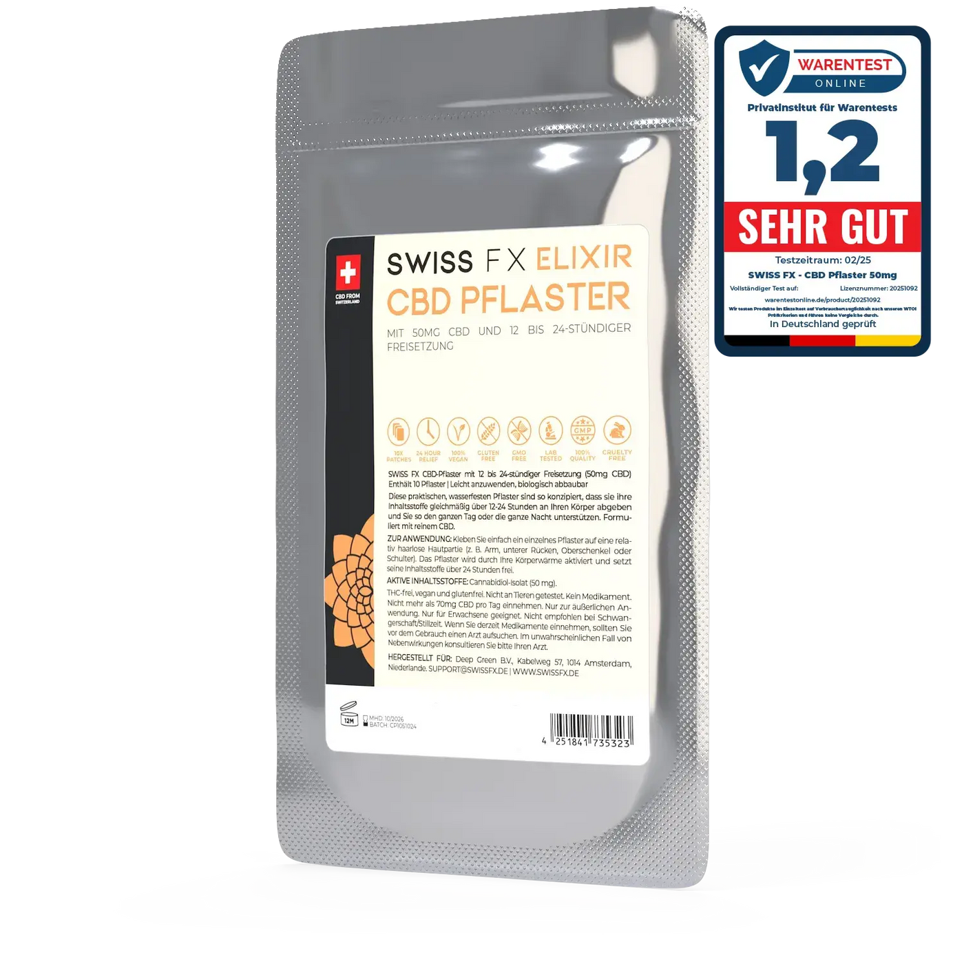 CBD Pflaster mit 50mg CBD