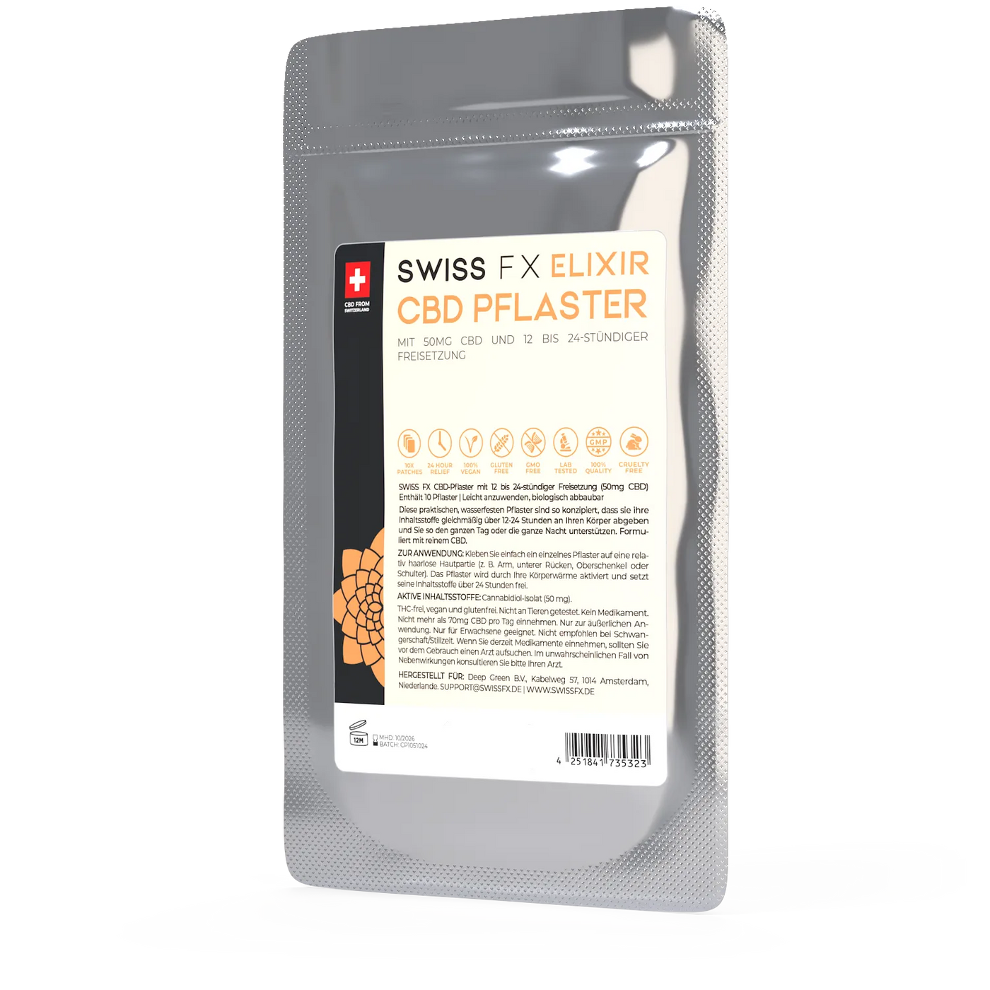 CBD Pflaster mit 50mg CBD