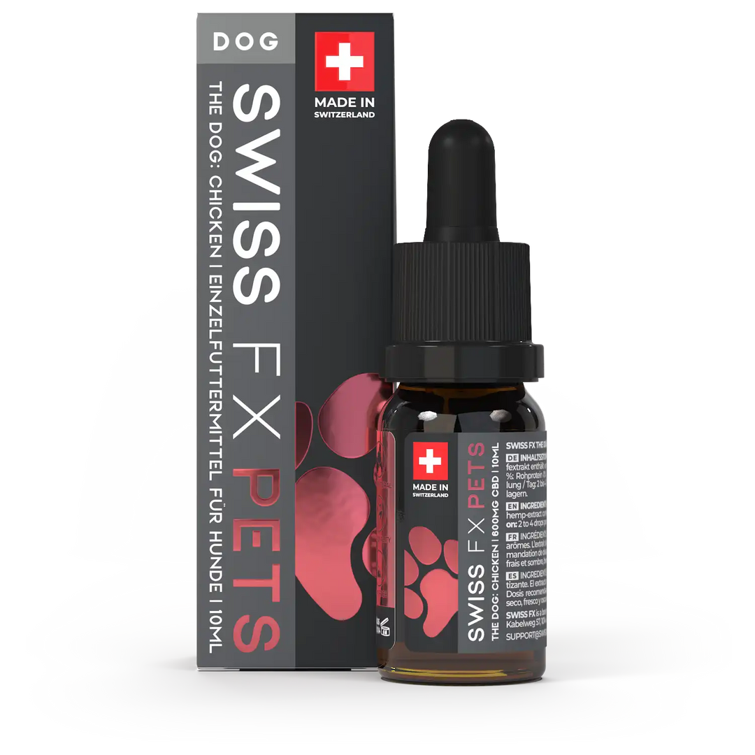 CBD l Hund mit 6% CBD & Hhnchengeschmack kaufen | SWISS FX