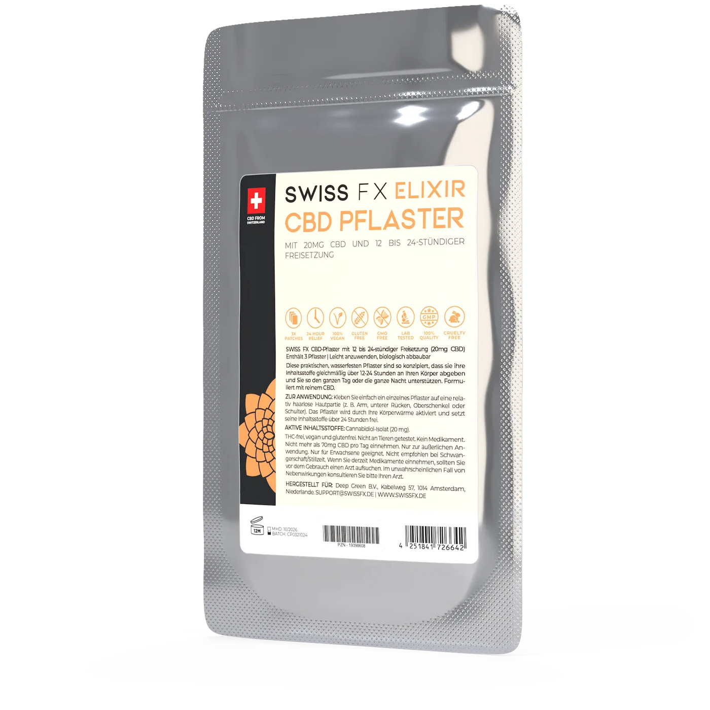 CBD Pflaster mit 20mg CBD