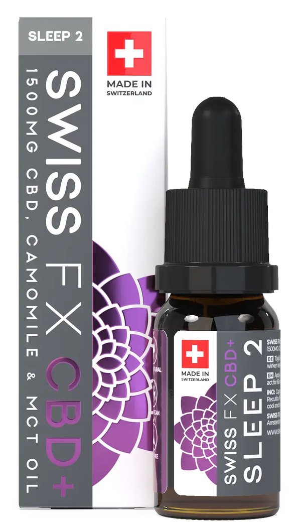 SWISS FX CBD Öl SLEEP II mit 15% CBD und 10 ml