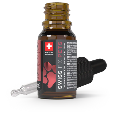 4x CBD Öl Hund (6% CBD) Huhn