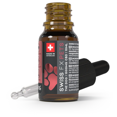 4x CBD Öl Hund Lachs (10% CBD)