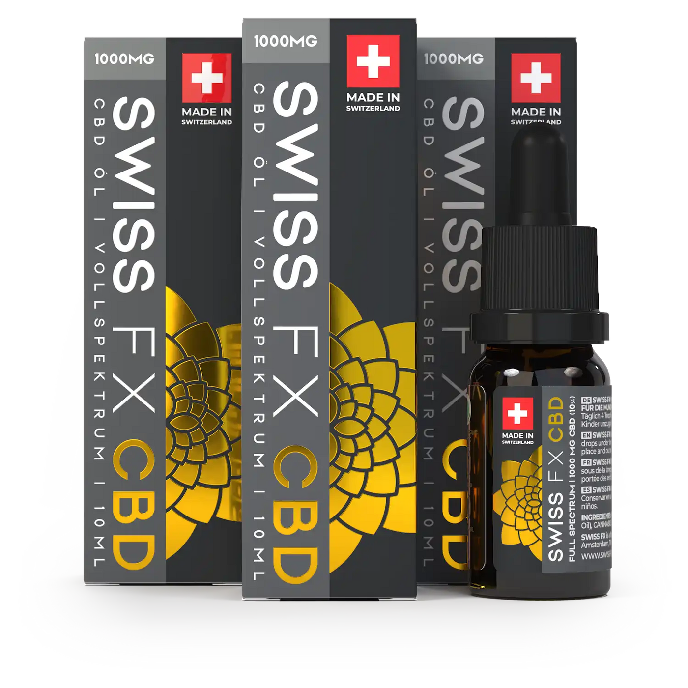 3x CBD ÖL 10% im Sparpaket!