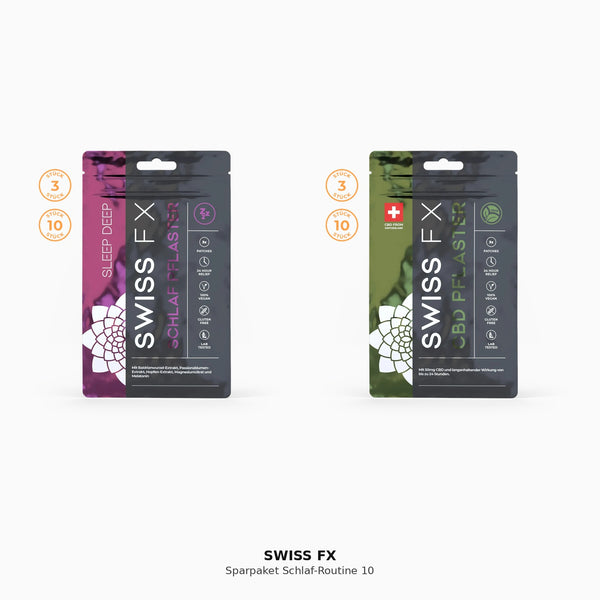 SWISS FX Sparpaket Schlaf-Routine 10